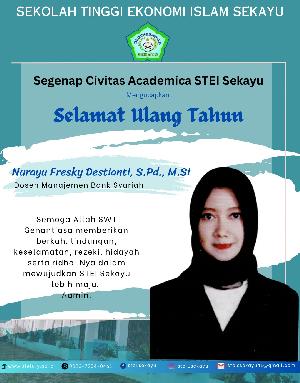  Selamat Ulang Tahun  kepada Nurayu Fresky Destianti