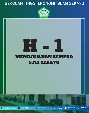 H-1 Menuju Ujian Sempro