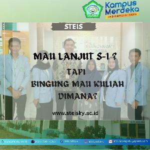 Mau Lanjut S-1, di STEIS aja