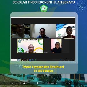 Rapat Yayasan dan Struktural STEIS Sekayu
